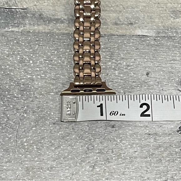 KATE SPADE Scallop Link Stainless Steel Bracelet Band For Apple Watch Rose/Gold - Picture 7 of 9